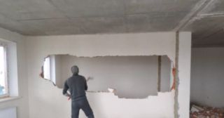 Демонтаж стен Одинцово, цена от 2911 руб.