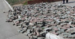 Демонтаж тротуарной плитки Одинцово, цена от 2911 руб.